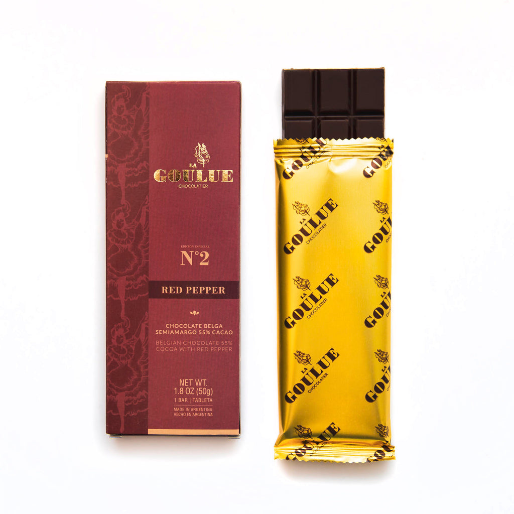 Chocolate Semiamargo con pimienta roja